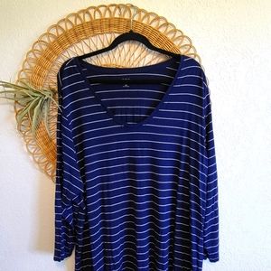 Long Sleeve Striped Tee